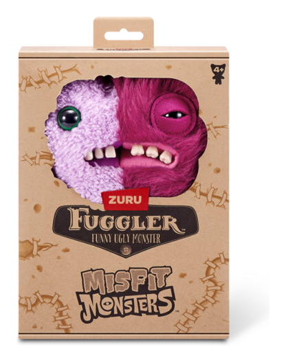 Fuggler Misfit Monsters by ZURU Plush Soft Toy Gaptooth Weirdo (Approx 9 Inch)