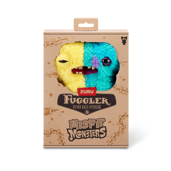 Fuggler Misfit Monsters by ZURU Plush Soft Toy Squidgetooth McGoo (9 Inch)
