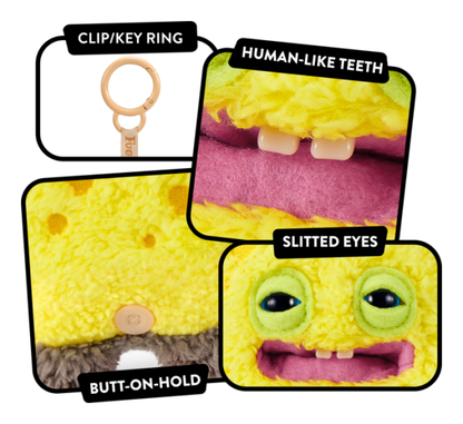 Fuggler SpongeBob 5-inch Licensed Keyring Assortment