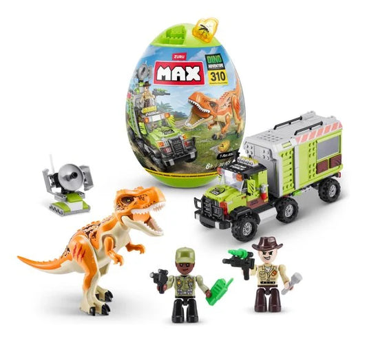 Max Dino Adventure T-Rex Attack (310 Pieces)