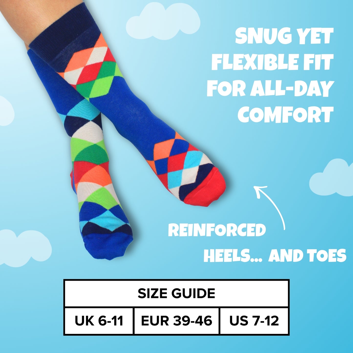Fore (Golf) Socks By United Oddsocks