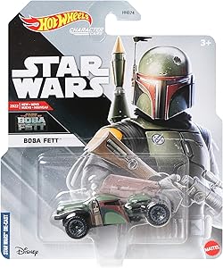 Hot Wheels Star Wars BoBa Fett 1:64 Scale Die-cast Character Car