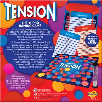 Tension Family Edition - the Top 10 Naming Game