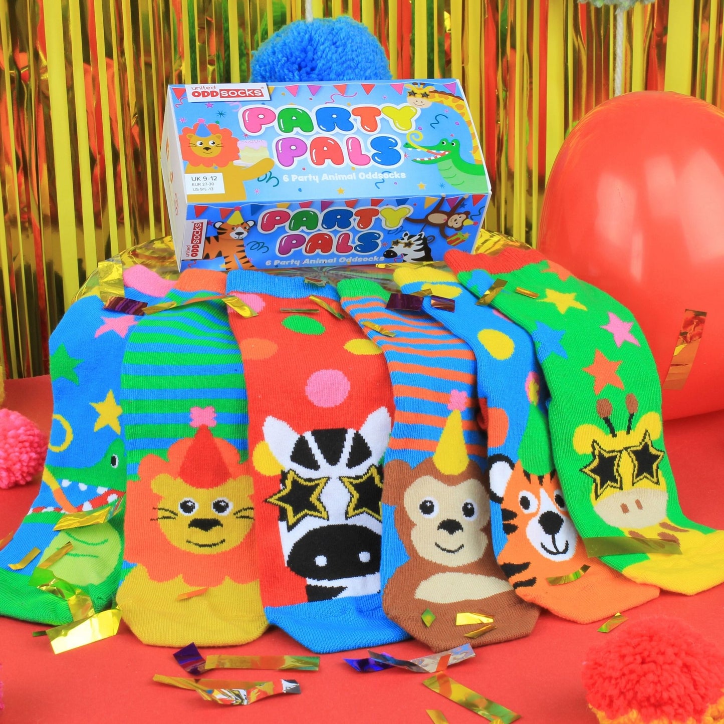 PARTY PALS Socks By United Oddsocks