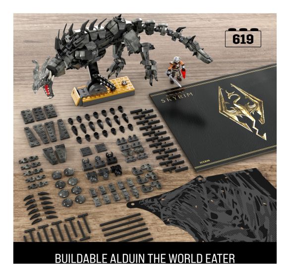 Mega Bloks Skyrim - Alduin The World Eater