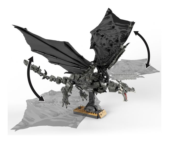 Mega Bloks Skyrim - Alduin The World Eater