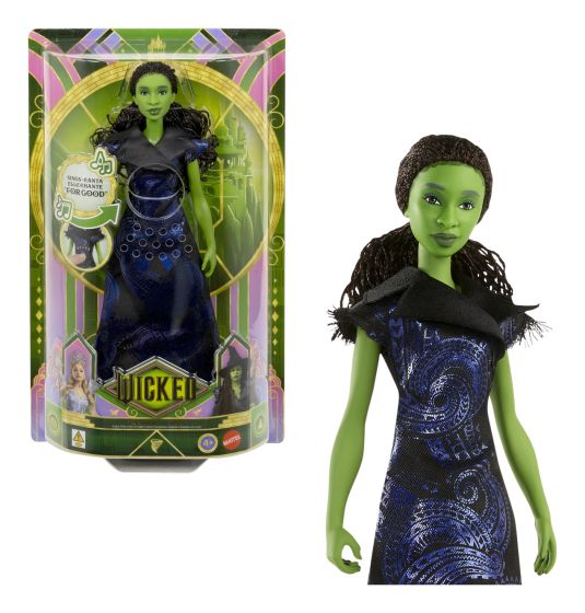 Wicked For Good Elphaba Singing Doll  Movie-Inspired Outfit, Sings “For Good”