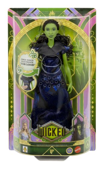 Wicked For Good Elphaba Singing Doll  Movie-Inspired Outfit, Sings “For Good”