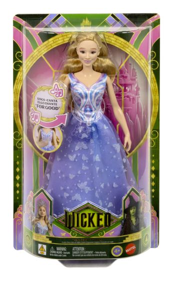 Mattel Universal Pictures’ Wicked: For Good singing Glinda Fashion Doll