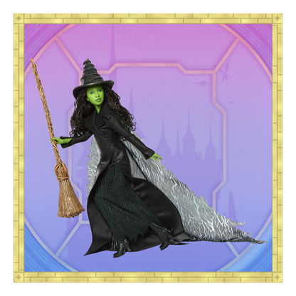Wicked Part 2 Elphaba Deluxe Fashion Doll Removable Outfit And Accessories.