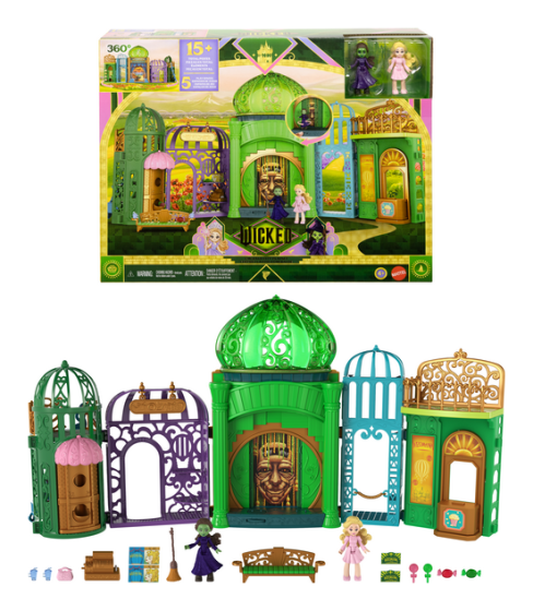 Wicked Emerald City Small Doll Playset
