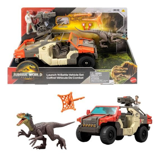 Jurassic World Saga Feature Vehicle Set