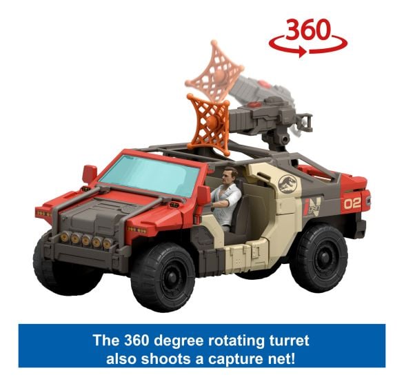 Jurassic World Saga Feature Vehicle Set