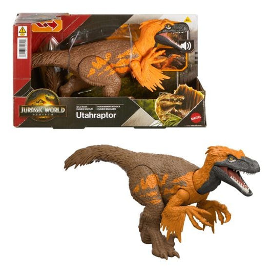 Jurassic World Saga Wild Roar Utahraptor