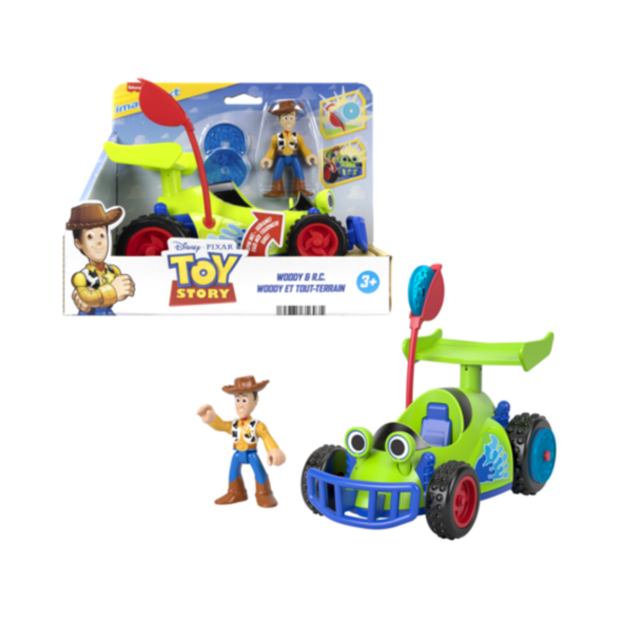 Imaginext Toy Story Woody & R.C. Toy Set