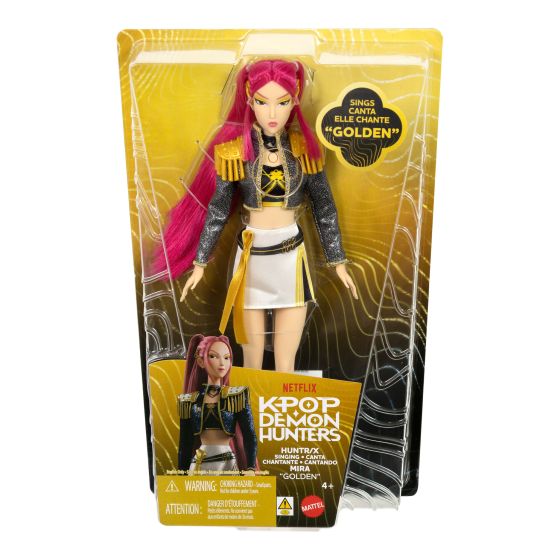 KPop Demon Hunters HUNTR/X Mira “Golden” Singing Doll