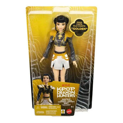 KPop Demon Hunters HUNTR/X Zoey “Golden” Singing Doll