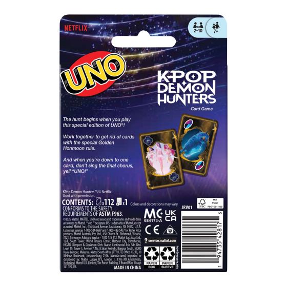 Uno KPOP Demon Hunters