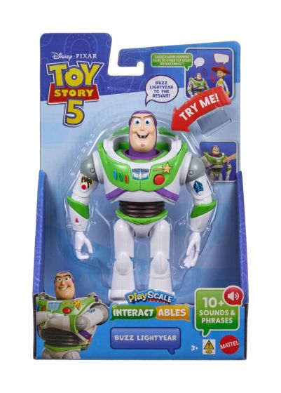 Disney and Pixar Toy Story 5 Interactables Talking Buzz Figure