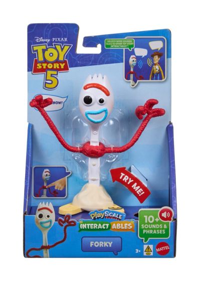 Disney and Pixar Toy Story 5 Interactables Talking Forky Figure