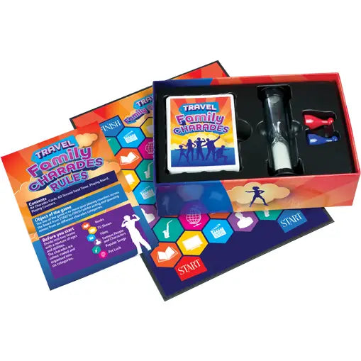 Travel Family Charades - Act 'n' Guess!