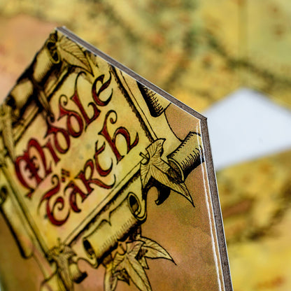 Lord of the Rings: Middle Earth Hex Map Coasters