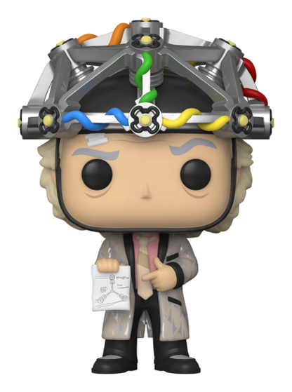 FUNKO POP! DOC With HELMET #959 Back to the Future Vinyl Figure