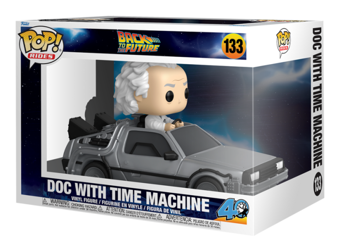 Pop! Ride Deluxe - BTTF - Doc wTime Machine
