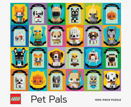 LEGO Pet Pals 1000-Piece Puzzle (Jigsaw Products)