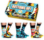 Beer Themed Men's Socks Gift Set - Bottoms Up by Cockney Spaniel