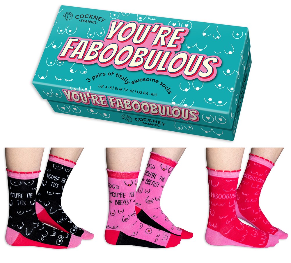 YOU'RE FABOOBLOUS SOCKS