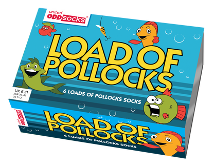 LOADS OF POLLOCKS Socks By United Oddsocks