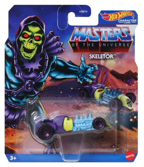 Hot Wheels Character Cars HHB74 HXC93 Masters of the Universe Skeletor