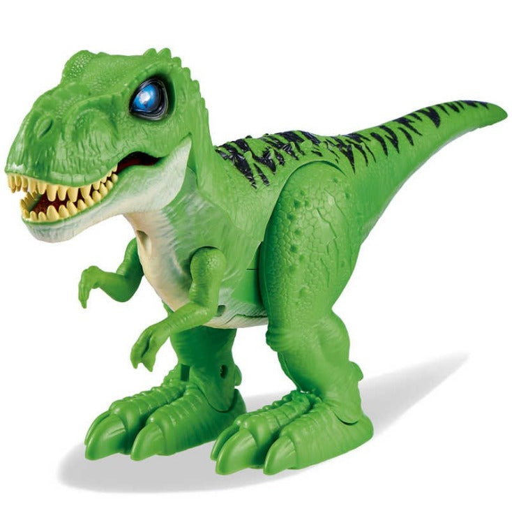 Robo Alive Attacking T-Rex Battery-Powered Robotic Toy by Zuru (Green)