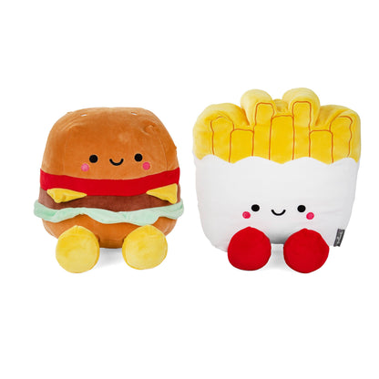 Better Together Jumbo Burger And Fries Magnetic Plush Pair