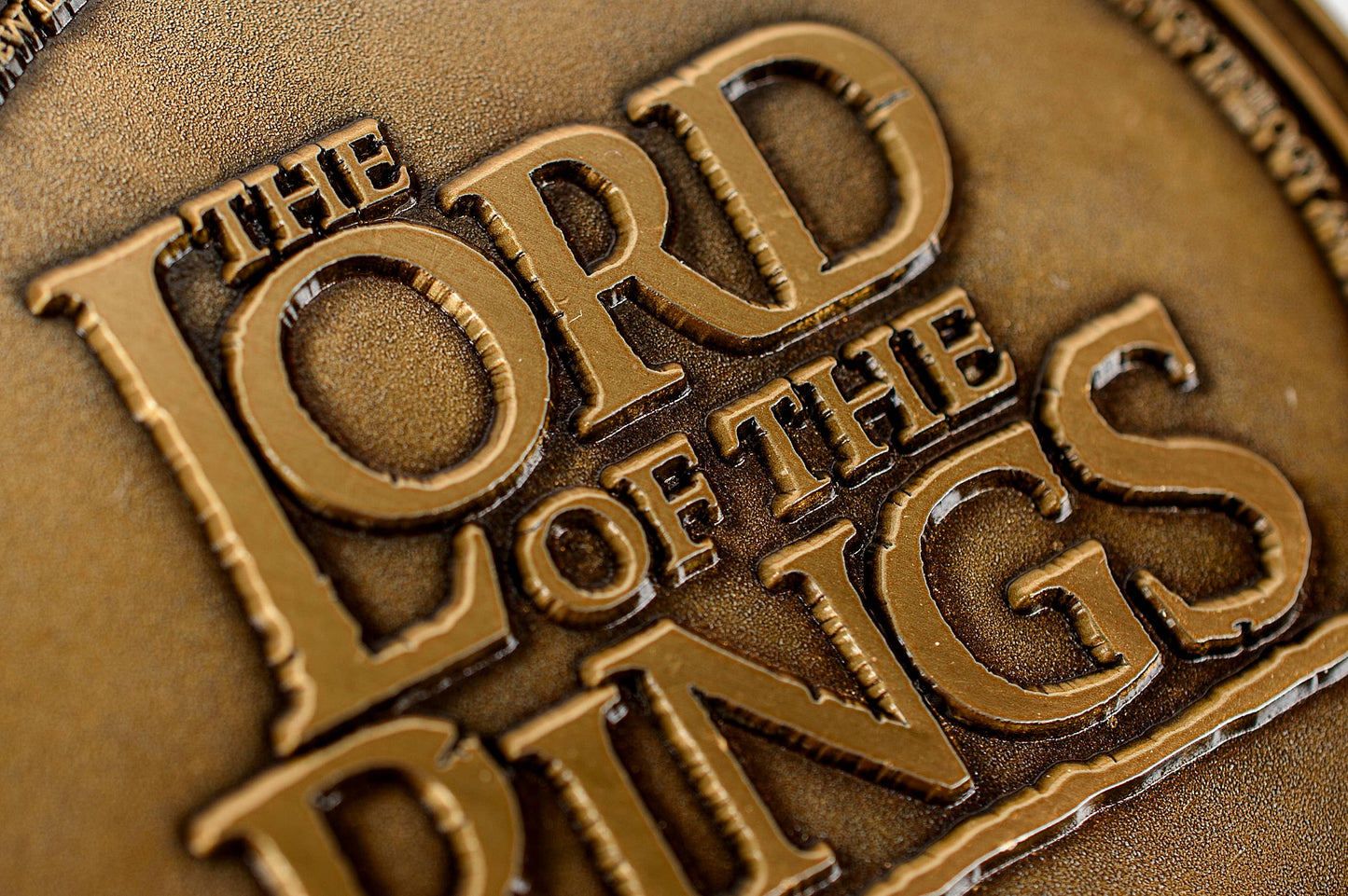 Lord of the Rings: Middle Earth Map Deluxe Coin