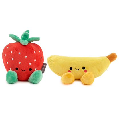 Better Together Strawberry and Banana Magnetic Plush Pair