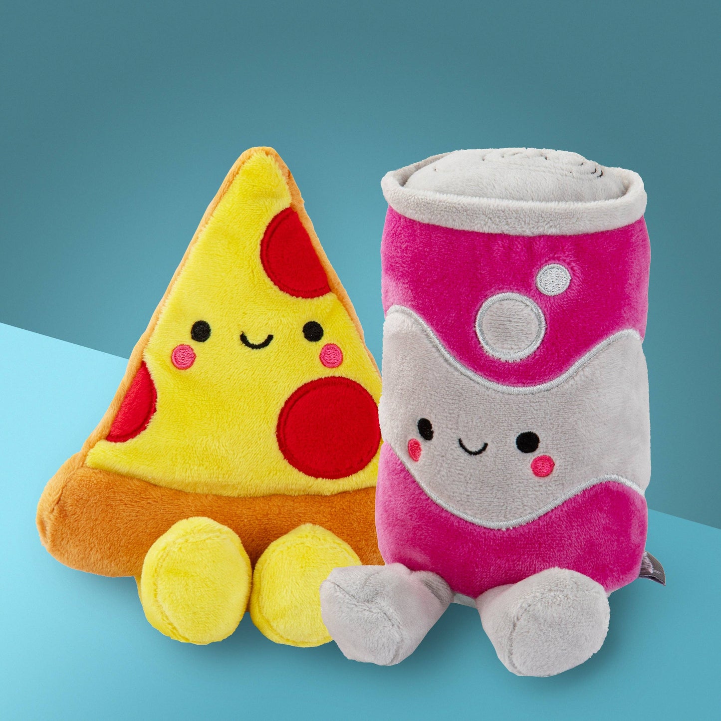 Better Together Pizza And Pop Magnetic Plush Pair