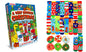 United Oddsocks 24 Days Kids Christmas Advent Calendar Box 24 Socks