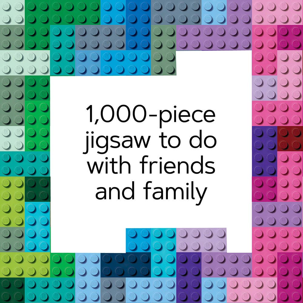 LEGO® Rainbow Bricks Puzzle (Jigsaw Products)