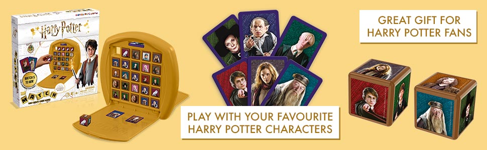 Harry Potter Top Trumps Match - The Crazy Cube Game