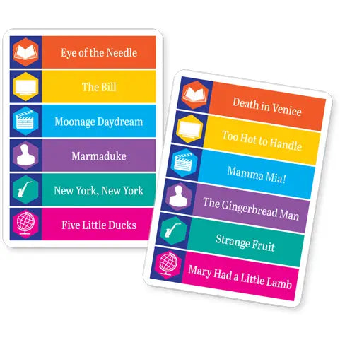 Travel Family Charades - Act 'n' Guess!