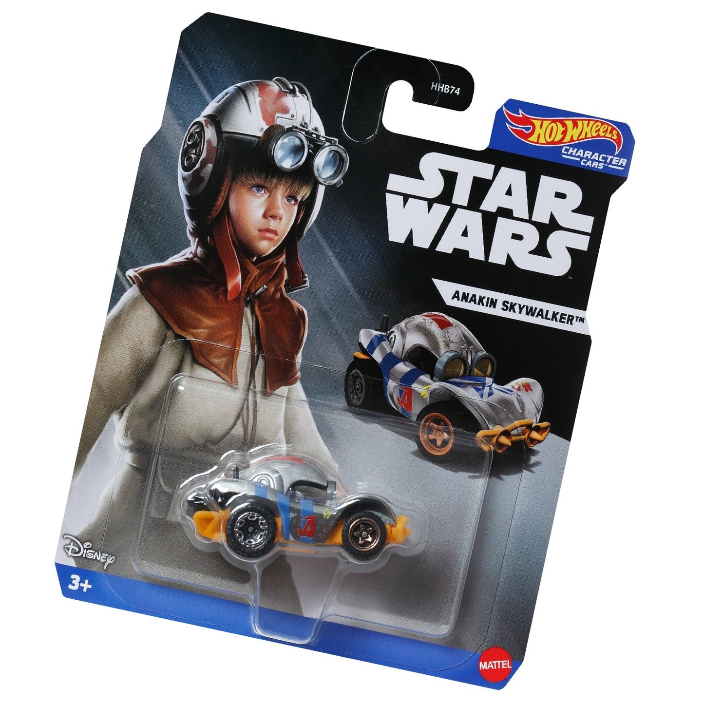 Hot Wheels Character Cars - Anakin Skywalker HTR97