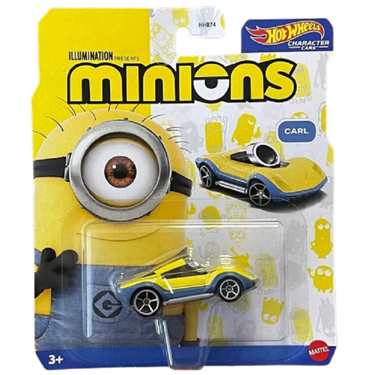 Hot Wheels Character Cars HHB74 HXC87 Minions Carl