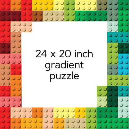 LEGO® Rainbow Bricks Puzzle (Jigsaw Products)