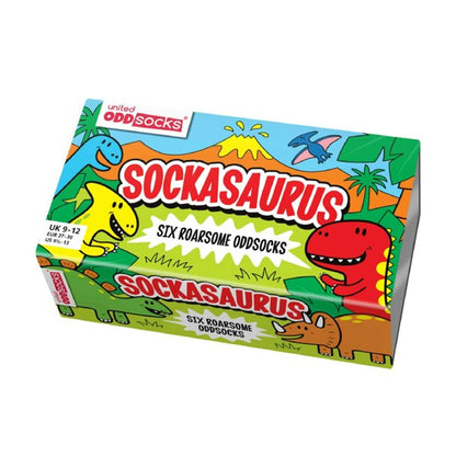SANTA-SAURUS SOCKS
