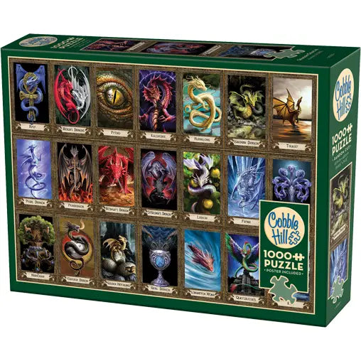 Dragon Oracle 1000 Piece Jigsaw Puzzle - Poster Included