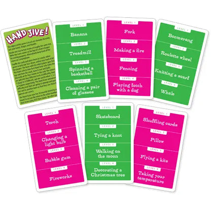 Hand Jive! - the 'hands-Only' Charades Game