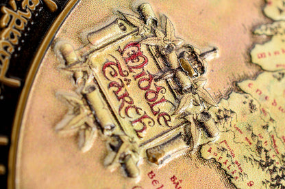 Lord of the Rings: Middle Earth Map Deluxe Coin