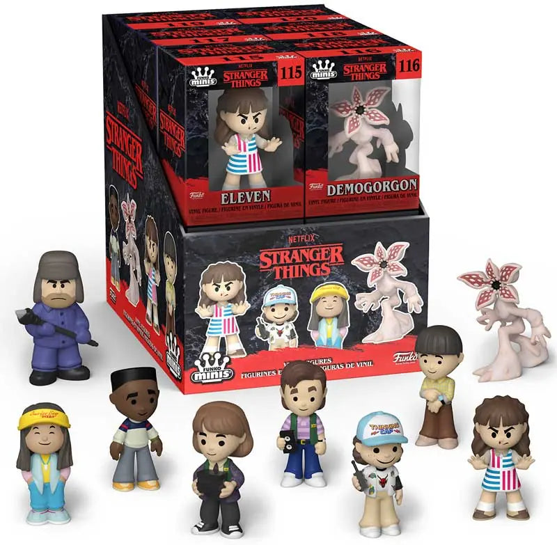 STRANGER THINGS FUNKO MYSTERY MINI VINYL FIGURE series 4